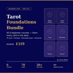 Tarot Foundations – Complete Beginner Bundle