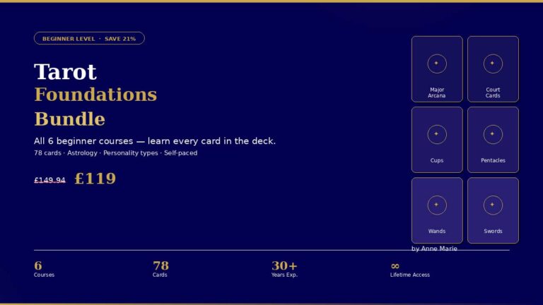 Tarot Foundations – Complete Beginner Bundle